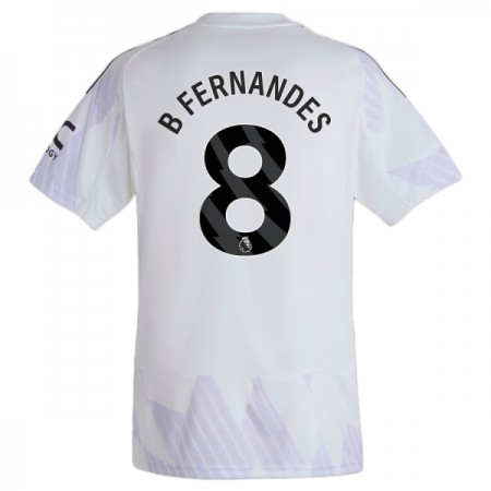 Camisola Manchester United B. Fernandes 8 2º Equipamento 2025-26 Manga Curta